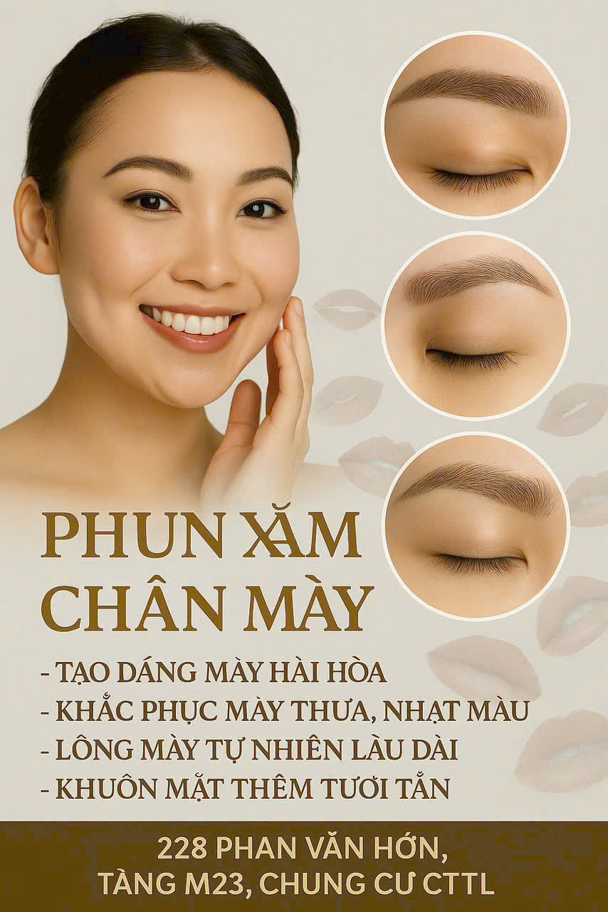 Phun Xăm Chân Mày